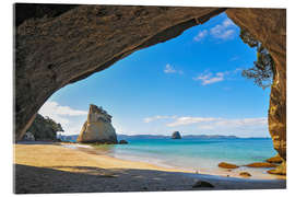 Acrylic print Cathedral Cove