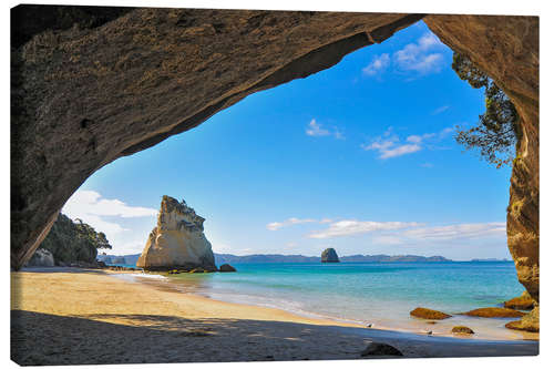 Stampa su tela Cathedral Cove