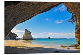 Foam board print Cathedral Cove