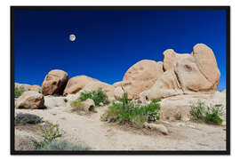 Gerahmter Kunstdruck Desert Moon