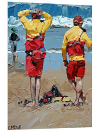 Foam board print Two Lifeguards