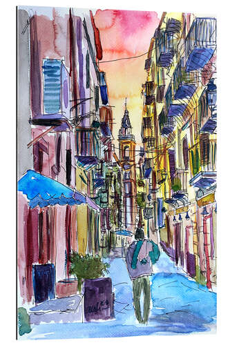 Gallery print Fascinating Palermo Sicily Italy Street Scene