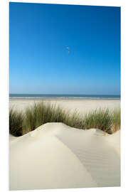 Tableau en PVC Untouched dune landscape