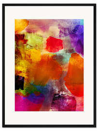 Gerahmter Kunstdruck Club of Roses II