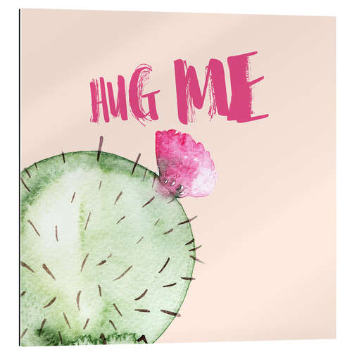 Quadro em plexi-alumínio Hug me