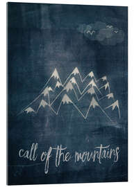 Obraz na szkle akrylowym Call of the Mountains - Sybille Sterk