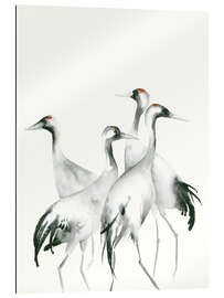 Gallery print Four Cranes