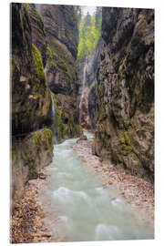 Acrylglasbild Partnachklamm Garmisch Partenkirchen