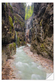 Sticker mural Partnachklamm Garmisch Partenkirchen