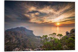 Gallery print Sunset at Table Mountain