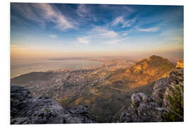 Foam board print Table Mountain View