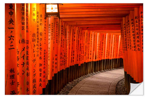 Vinilo para la pared Fushimi Inari taisha