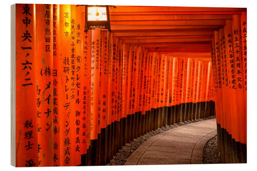 Wood print Fushimi Inari taisha