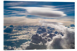 Akryylilasitaulu Riding clouds