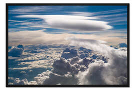 Gerahmter Kunstdruck Wolkenwelt