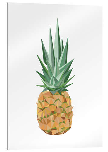 Gallery print Polygon pineapple