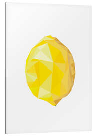 Magnettafel Polygon Zitrone