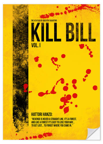 Wall sticker Kill Bill Vol. I