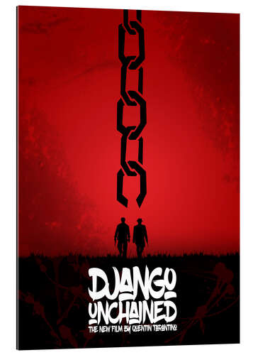 Gallery print Django Unchained - Minimal - Tarantino Alternative