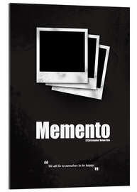 Gallery print Memento - Minimal Movie Movie Cult Alternative