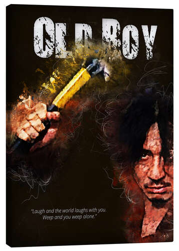 Tableau sur toile Old Boy (anglais)