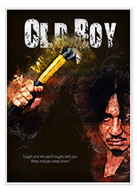 Poster Oldboy - Minimal Film Movie Fanart Alternative