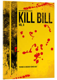 Akrylbilde Kill Bill 2 - Tarantino Minimal Film Movie Alternative