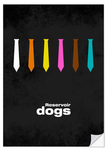 Muursticker Reservoir Dogs