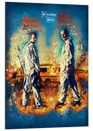 Alumiinitaulu Breaking Bad - Walter White Series Show Alternative