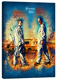 Canvas print Breaking Bad - Walter White Series Show Alternative