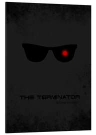 Alubild Terminator - Minimal Film Movie Fanart Alternative