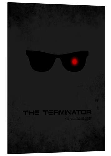 Galleritryck Terminator - Minimal Film Movie Fanart Alternative