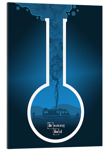 Gallery print Breaking Bad - Fanart version in blue Alternative