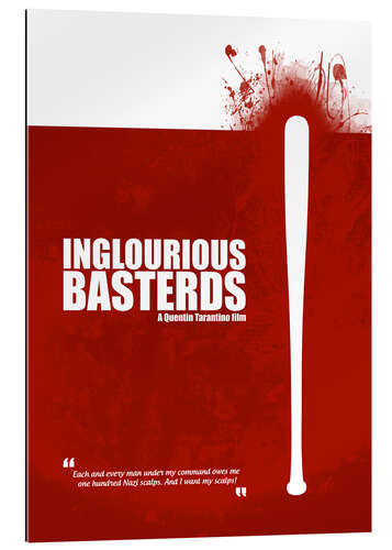 Galleriprint Inglourious Basterds - Minimal Movie Film Fanart - Tarantino Alternative