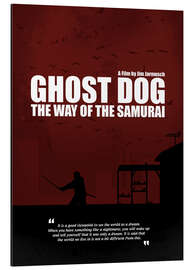 Aluminium print Ghost Dog - Minimal Movie Film Cult Alternative