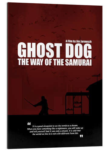 Gallery Print Ghost Dog - Minimal Movie Film Kult Alternative