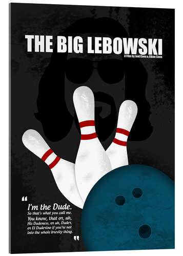 Cuadro de metacrilato The Big Lebowski (El gran Lebowski)