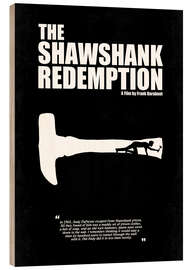 Wood print The Shawshank Redemption