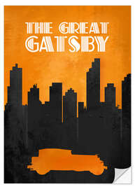 Wall sticker The Great Gatsby - Minimal Movie Film Fanart Alternative