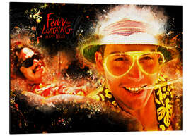 Magnettafel Fear and Loathing in Las Vegas - Movie Film Alternative