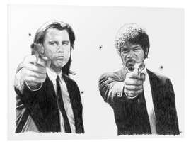 Tableau en PVC Pulp Fiction