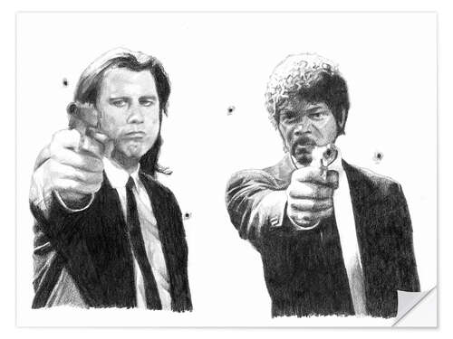 Wall sticker Pulp Fiction