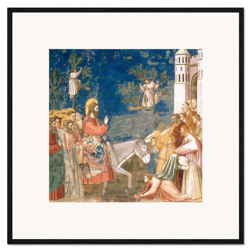 Framed art print Entry into Jerusalem