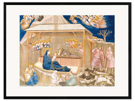Impresión de arte enmarcada The Nativity