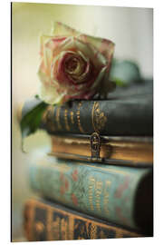 Magnettafel Alte Bücher