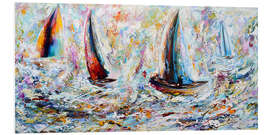 Tableau en PVC Sailing, abstract IV