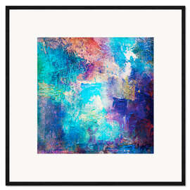 Framed art print Major Blue III