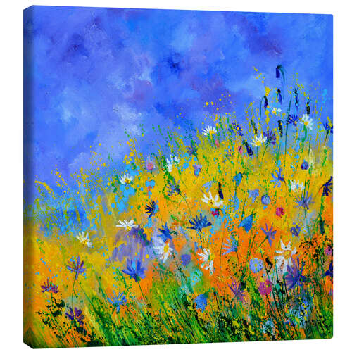 Canvas print Meadow with flowers