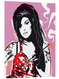 Tableau en PVC Amy Winehouse