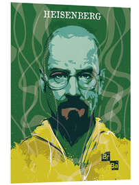 Foam board print Heisenberg, Breaking Bad